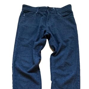 AG Jeans Mens 30x34 The Tellis Modern Slim Denim Jeans Blue Dark Wash Hemmed 31"